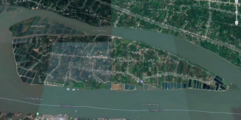 Nguyên nhân sạt lở bờ sông và giải pháp công nghệ chống sạt lở  cho khu vực cồn Phú Đa, huyện Chợ Lách