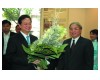 Thủ tướng Nguyễn Tấn Dũng thăm và làm việc với Bộ Khoa học và Công nghệ