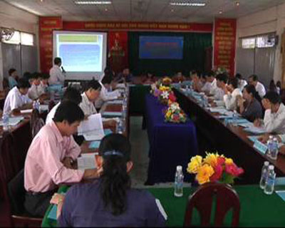 Bến Tre hội nghị giao ban công tác khoa học và công nghệ tuyến cơ sở lần thứ 2 năm 2012 
